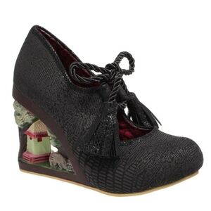 Irregular Choice Palomas Prop Wedges, VGUC, Size 5.5